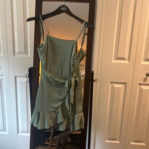 NWT Altar’d State green sleeveless dress size XS